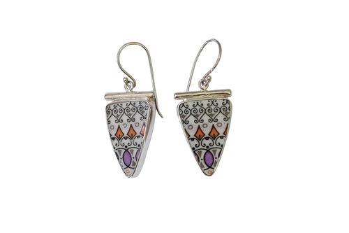 Triangle Ironworks Earrings
