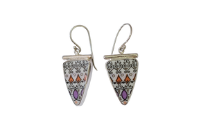 Triangle Ironworks Earrings