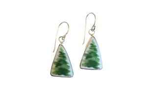 Triangle Trees Earrings