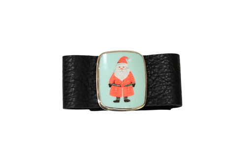 Turquoise Santa Leather Bracelet