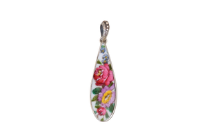 Vibrant Teardrop Pendant
