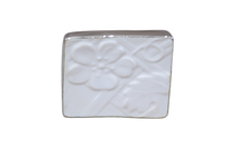 White Textured Napkin Ring #2