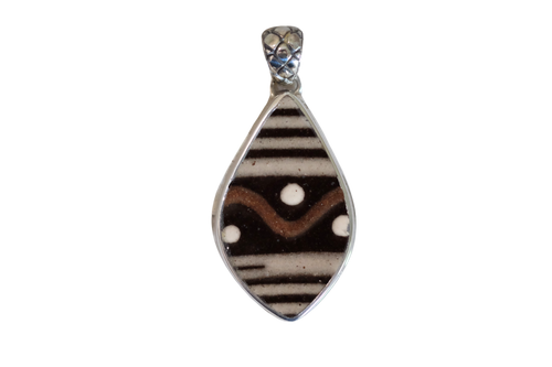 Yin and Yang Striped Pendant
