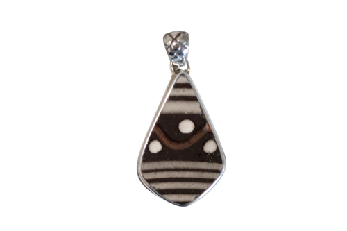 Yin and Yang Teardrop Pendant