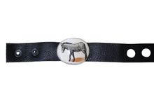 Zebra Leather Bracelet